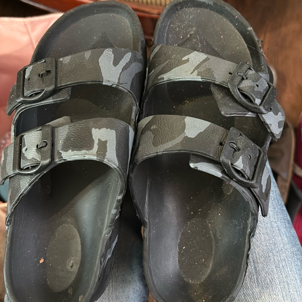 Camo Sandals